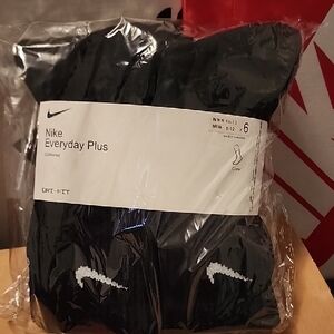 Nike Black Everyday Plus Crew Socks